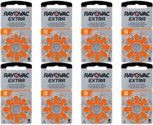 Baterie Słuchowe RAYOVAC 13 MF PR48 ZincAir 60 + 4