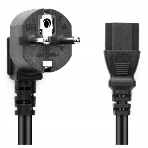 Kabel zasilający do komputera, monitora 1.5