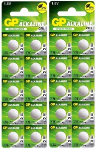 Bateria alkaliczna GP LR44 A76 V13GA AG13 20szt