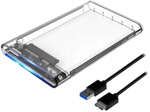 Obudowa zewnętrzna dysku HDD SATA III 2.5"