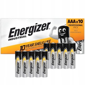 Bateria alkaliczna ENERGIZER Industrial AAA LR03 mały paluszek 1.5V 10szt.
