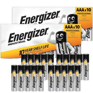 Bateria alkaliczna ENERGIZER Industrial AAA LR03 mały paluszek 1.5V 2X10